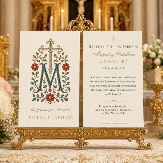 Traditionelles spanisches katholisches Marianische
