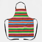 Traditionelles spanisches Serape Fiesta mexikanisc Schürze (Vorderseite)