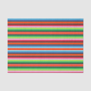 Traditionelles spanisches Serape Fiesta mexikanisc Seidenpapier