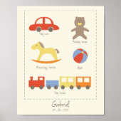 Traditionelles Spielzeug - Plakat (Vorne)