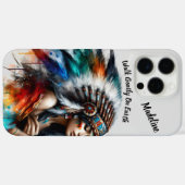 Traditionelles Stammeserbe Case-Mate iPhone Hülle (Rückseite (Horizontal))