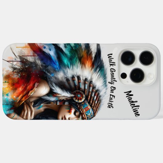 Traditionelles Stammeserbe Case-Mate iPhone Hülle (Rückseite (Horizontal))