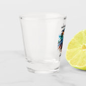 Traditionelles Stammeserbe Schnapsglas (Links)