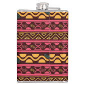 Traditionelles Stammmuster Flachmann (Rückseite)