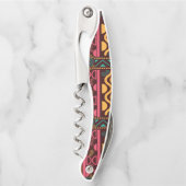 Traditionelles Stammmuster Kellnermesser (Vorderseite)