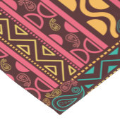 Traditionelles Stammmuster Kurzer Tischläufer (Ecke)