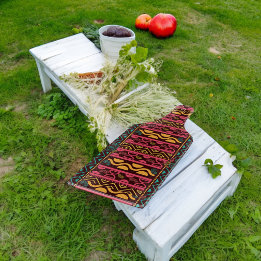 Traditionelles Stammmuster Schneidebrett