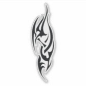 Traditionelles Tattoo-Kunst-Inspiredesign Aufkleber (Vorderseite)