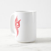 Traditionelles Tattoo-Kunst-Inspiredesign Kaffeetasse (Vorderseite Links)