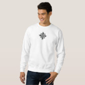 Traditionelles Tattoo-Kunst-Inspiredesign Sweatshirt (Vorne ganz)