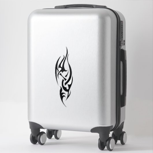 Traditionelles Tattoo-Kunst-Inspiriertes Design Aufkleber (Koffer)