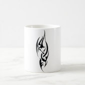 Traditionelles Tattoo-Kunst-Inspiriertes Design Kaffeetasse (Mittel)