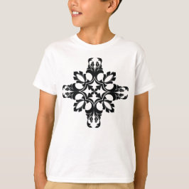 Traditionelles Tattoo-Kunst-inspiriertes Design T-Shirt
