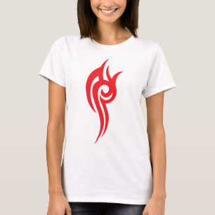 Traditionelles Tattoo-Kunst-Inspiriertes Design T-Shirt