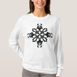 Traditionelles Tattoo-Kunst-inspiriertes Design T-Shirt