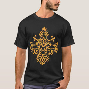 Traditionelles Tattoo-Kunst-inspiriertes Design T-Shirt