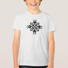 Traditionelles Tattoo-Kunst-Inspiriertes Design Tri-Blend Shirt