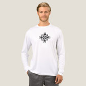 Traditionelles Tattoo-Kunst-Inspiriertes Design Tri-Blend Shirt (Vorderseite komplett)