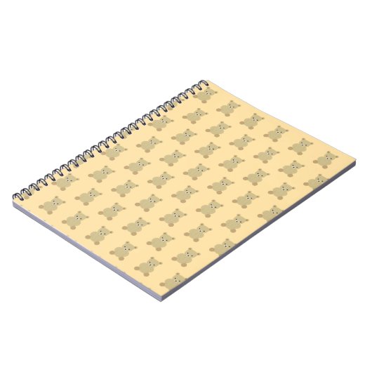 Traditionelles Teddy-Bären-Notebook Notizblock (Linke Seite)