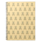 Traditionelles Teddy-Bären-Notebook Notizblock (Vorderseite)