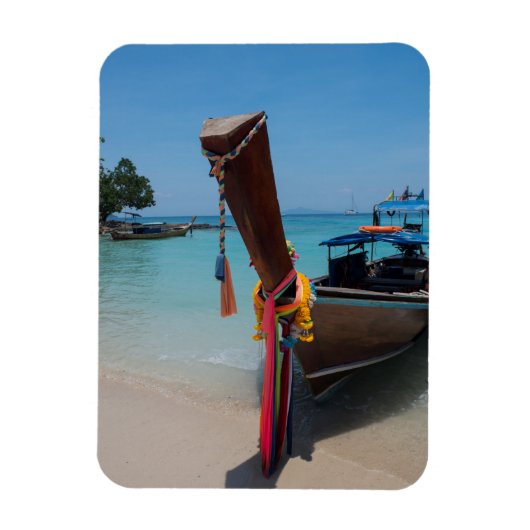 Traditionelles Thai-Boot Magnet (Vertikal)