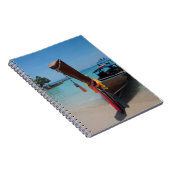 Traditionelles Thai-Boot Notizblock (Rechte Seite)