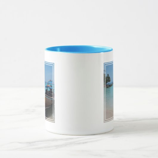 Traditionelles Thai-Boot Tasse (Zentrum)