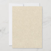 Traditionelles Türkisches Erntedank Fest Einladung (Rückseite)