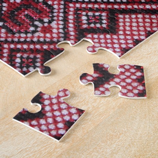 Traditionelles ukrainisches Design Puzzle (Seite)