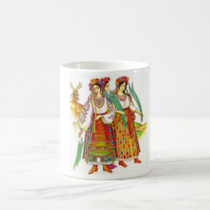 Traditionelles ukrainisches Kleid von Kyivschyna Kaffeetasse