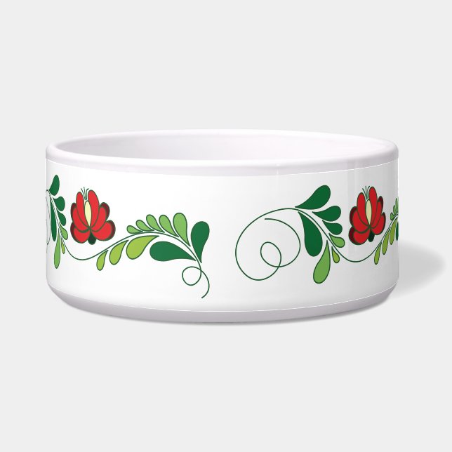 Traditionelles Ungarisches Volk der Matyo Napf (Vorderseite)