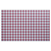 Traditionelles US Red White Blue Tartan Muster Stoff (Yard (91,4 cm))