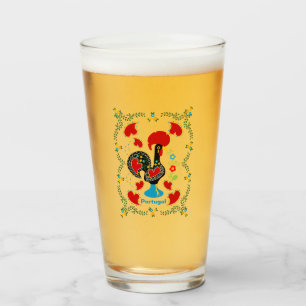 Traditionelles Verzeichnis Portugals in schwarz Glas