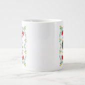 Traditionelles Verzeichnis Portugals in schwarz Jumbo-Tasse (Vorderseite)