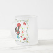 Traditionelles Verzeichnis Portugals in schwarz Mattglastasse (Vorderseite Links)