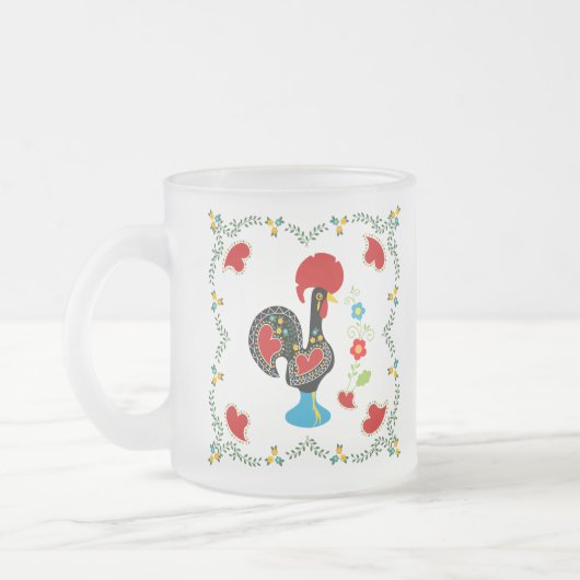 Traditionelles Verzeichnis Portugals in schwarz Mattglastasse (Links)