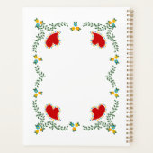 Traditionelles Verzeichnis Portugals in schwarz Planer (Rückseite)