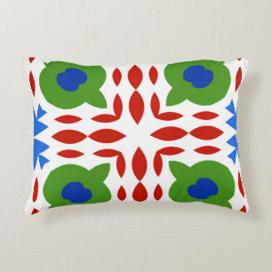 Traditionelles verziertes mexikanisches Talavera. Dekokissen