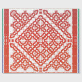 Traditionelles verziertes mexikanisches Talavera.  Geschenkpapier (Flach)