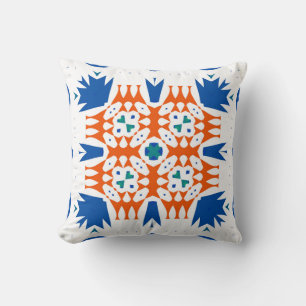 Traditionelles verziertes mexikanisches Talavera. Kissen