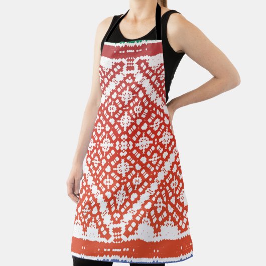 Traditionelles verziertes mexikanisches Talavera. Schürze (InSitu)