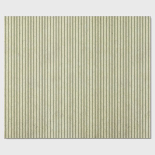 Traditionelles Vintages grünes Weihnachtswackelpap Geschenkpapier (Flach)