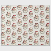 Traditionelles Vintages Katzenweihpapier Geschenkpapier (Flach)