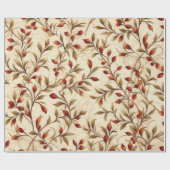 Traditionelles Vintages Katzenweihpapier Geschenkpapier (Flach)