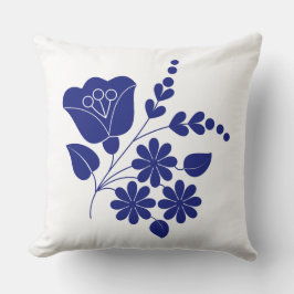 Traditionelles Volkskornament Kissen