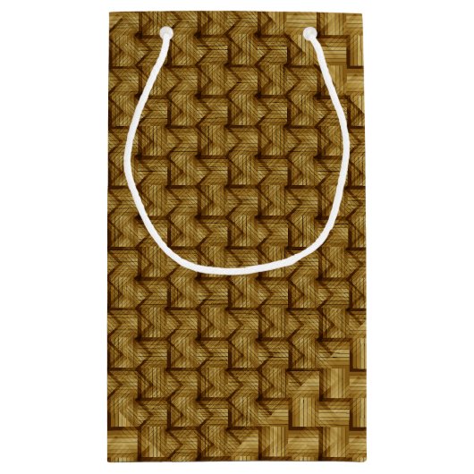 TRADITIONELLES WEBDESIGN KLEINE GESCHENKTÜTE (Rückseite)