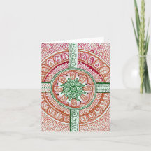 Traditionelles Weihnachten färbt