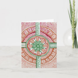 Traditionelles Weihnachten färbt