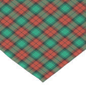 Traditionelles Weihnachten kariert Kurzer Tischläufer (Ecke)
