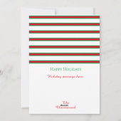 Traditionelles Weihnachten Vintages Santa Foto (Rückseite)